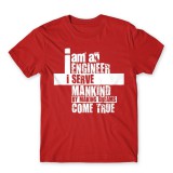 I am an engineer - férfi póló