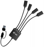 I-TEC 4-portos USB3.2 HUB Black CACBLHUB2A2C