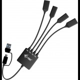I-TEC 4-portos USB3.2 HUB Black (CACBLHUB2A2C)