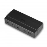i-tec Advance Charging USB 3.0 Hub 7 port + tápegységl fekete (U3HUB742) (U3HUB742)