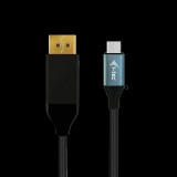 i-tec C31CBLDP60HZ2M video átalakító kábel 2 M USB C-típus DisplayPort Fekete (C31CBLDP60HZ2M)