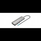 i-tec C31NANOHDM2DOCPD dokkoló állomás és port replikátor Vezetékes USB 3.2 Gen 1 (3.1 Gen 1) Type-C Ezüst (C31NANOHDM2DOCPD)