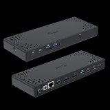 i-tec C31TRIPLE4KDOCKPD dokkoló állomás és port replikátor Vezetékes USB 3.2 Gen 1 (3.1 Gen 1) Type-C Fekete (C31TRIPLE4KDOCKPD)