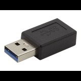 i-tec C31TYPEA csatlakozó átlakító USB 3.1 Type-C USB 3.0 Type-A Fekete (C31TYPEA)