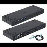 i-tec CADUA4KDOCKPDL2 dokkoló állomás és port replikátor Vezetékes USB 3.2 Gen 1 (3.1 Gen 1) Type-C Fekete (CADUA4KDOCKPDL2)