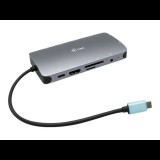 i-tec Metal C31NANODOCKVGAPD dokkoló állomás és port replikátor Vezetékes USB 3.2 Gen 1 (3.1 Gen 1) Type-C Ezüst (C31NANODOCKVGAPD)