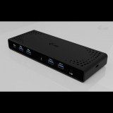 i-tec Universal Dual 4K Display Docking Station, PD 85W + USB-C Charger (CADUA4KDOCKPDB100)