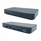 I-TEC USB 3.0/USB-C/Thunderbolt 3x Display Docking Station + Power Delivery 65W CATRIPLEDOCKVGAPD