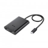 I-TEC USB-C 3.1 Dual 4K DP Video Adapter Black C31DUAL4KDP