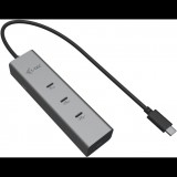 i-tec USB-C Charging Metal HUB 5port with USB-C video 8K, Power Delivery 85 W (C31HUBMETAL8KPDPRO)