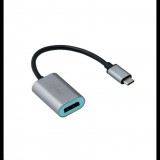 i-tec USB-C Displayport 60Hz Metal adapter asztroszürke (C31METALDP60HZ) (C31METALDP60HZ)