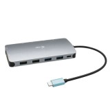 I-TEC USB-C Metal Nano 3x Display Docking Station+Power Delivery 100W C31NANODOCKPROPD