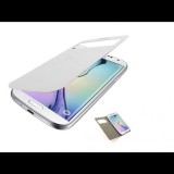 i-Total CM2771 Samsung Galaxy S6 flip tok fehér (CM2771) - Telefontok