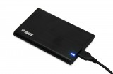 iBox IEUHDD5BK 2.5" USB 3.1 Fekete külső HDD/SSD ház