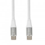 iBox IKUTC1W USB-C - USB-C Cable 60W 2m White IKUTC2W