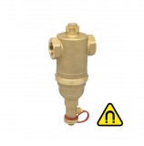 ICMA art. 746 Mágneses iszapleválasztó 2" fűtési és hűtési rendszerekhez rozsdamentes hálóval