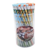 Ico: Bensia repülő mintás grafitceruza radírral többféle változatban 1db