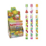 ICO: Bensia Tolóbetétes ceruza radírral gyümölcsös mintával többféle változatban