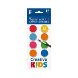 ICO: Creative Kids vízfesték 12db-os 28mm