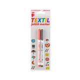 ICO: Fekete-piros textilfilc 1,5mm