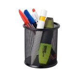 ICO: Fémhálós asztali írószertartó fekete