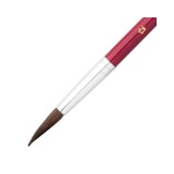 ICO: Festett fanyelű póniszőr ecset 12-es méretben