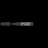 Ico Flipchart marker vízbázisú 1-4mm, vágott Artip 12 fekete