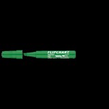 Ico Flipchart marker vízbázisú 1-4mm, vágott Artip 12 zöld
