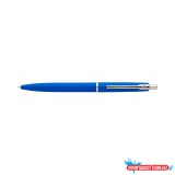 Ico Golyóstoll nyomógombos 0,8mm, mûanyag kék test Blanka K, írásszín kék