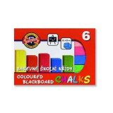 ICO: KOH-I-NOOR 6db-os színes aszfaltkréta szett