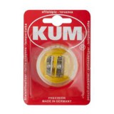 Ico KUM 1020522 2 lyukú kerek műanyag hegyező (7150030001)