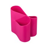 ICO: Lux formatervezett rózsaszínű írószertartó