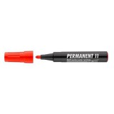 ICO "Permanent 11" 1-3 mm kúpos piros alkoholos marker