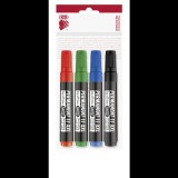 ICO Permanent 11 XXL 1-3mm Alkoholos marker készlet 4 szín (9580066004)