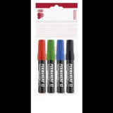 ICO Permanent 12 1-4mm Alkoholos marker készlet 4 szín (9580008001)