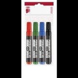 ICO Permanent 12 XXL 1-4mm Alkoholos marker készlet 4 szín (9580082004)