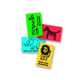 ICO: plasztik radír szafari állatokkal Koh-I-Noor