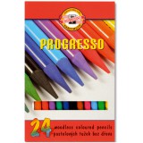 ICO: Progresso pasztellceruza 24db Koh-I-Noor