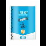 ICO Student Art 70 lapos A4 kockás spirálfüzet (7500087001)