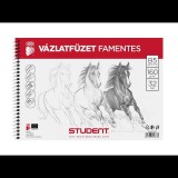 ICO Student B5 famentes vázlatfüzet (7500118002)