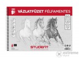 ICO Student B5 félfamentes vázlatfüzet