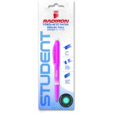 ICO: Student Radiron törölhető kék tintás zseléstoll- rózsaszin