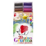 ICO Süni 20 darabos, színes gyurma készlet