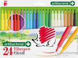 ICO Süni 300 antibakteriális vegyes színű d24 rostirón készlet, 24db