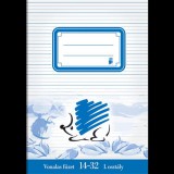 ICO Süni 32 lapos A5 vonalas füzet 1. osztály (7500050001)