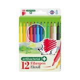 ICO: SÜNI Antibakteriális színes rostirón készlet 12db-os