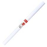 ICO: Süni krepp papír fehér színben 200x50cm