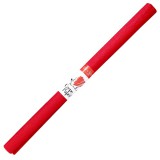 ICO: Süni krepp papír piros színben 200x50cm