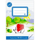 ICO Süni sulikész 32 lapos A5 2. osztályos vonalas füzet (7500050005)