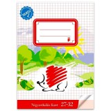 ICO Süni sulikész 32 lapos A5 négyzetrácsos füzet (7500051001)